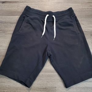 H&M Black Sweat Shorts